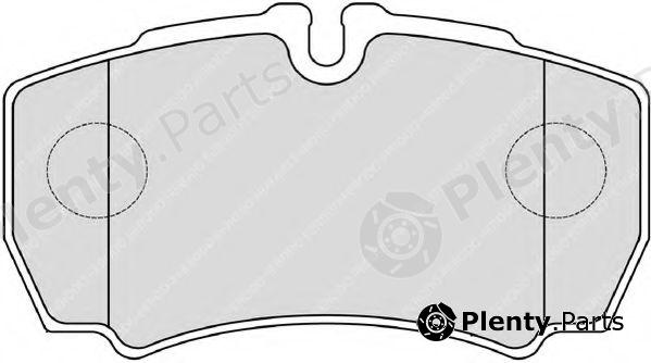  FERODO part FVR4140 Brake Pad Set, disc brake
