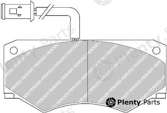  FERODO part FVR709 Brake Pad Set, disc brake