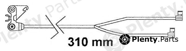  FERODO part FAI160 Warning Contact, brake pad wear