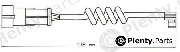  FERODO part FAI176 Warning Contact, brake pad wear