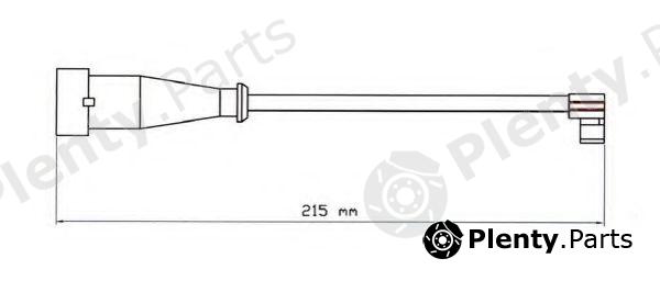  FERODO part FAI177 Warning Contact, brake pad wear