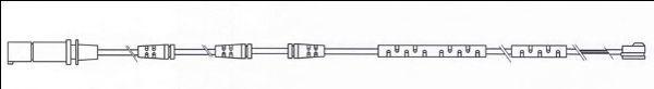  FERODO part FWI354 Warning Contact, brake pad wear