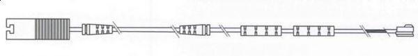  FERODO part FWI359 Warning Contact, brake pad wear