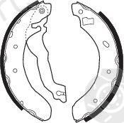  FERODO part FSB298 Brake Shoe Set