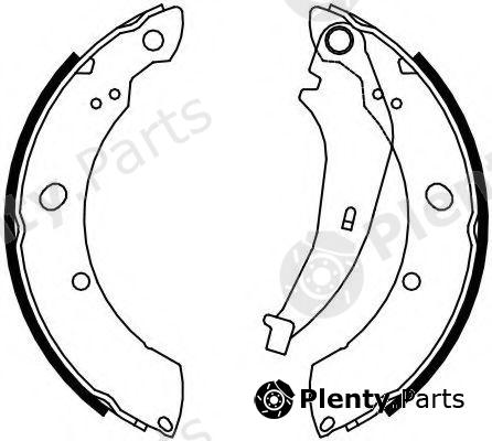  FERODO part FSB4074 Brake Shoe Set