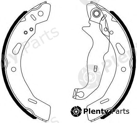  FERODO part FSB4080 Brake Shoe Set