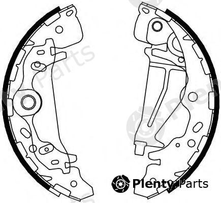  FERODO part FSB4096 Brake Shoe Set