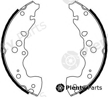  FERODO part FSB4115 Brake Shoe Set