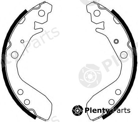  FERODO part FSB689 Brake Shoe Set
