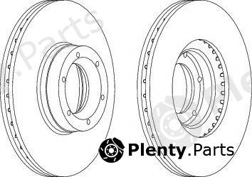  FERODO part DDF1067 Brake Disc