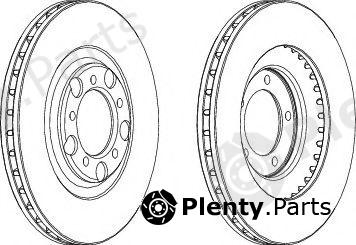  FERODO part DDF1070 Brake Disc
