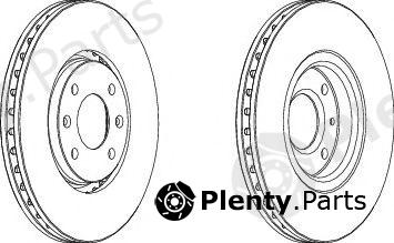  FERODO part DDF1106 Brake Disc