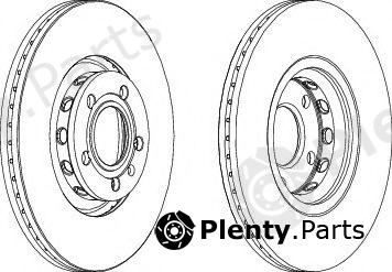  FERODO part DDF1156 Brake Disc