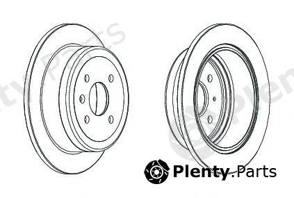  FERODO part DDF1187 Brake Disc