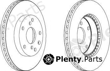  FERODO part DDF1192 Brake Disc