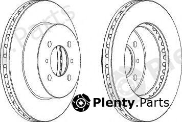 FERODO part DDF1193 Brake Disc