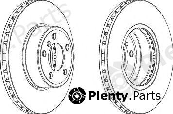  FERODO part DDF1243C Brake Disc