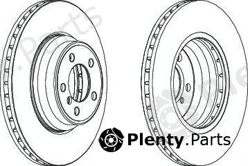  FERODO part DDF1245C Brake Disc