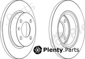  FERODO part DDF1283 Brake Disc