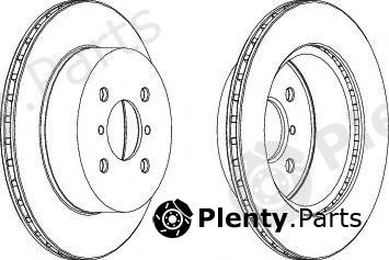 FERODO part DDF1287 Brake Disc