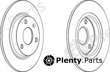  FERODO part DDF132 Brake Disc