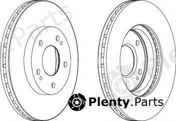  FERODO part DDF1393 Brake Disc