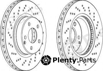  FERODO part DDF1427 Brake Disc
