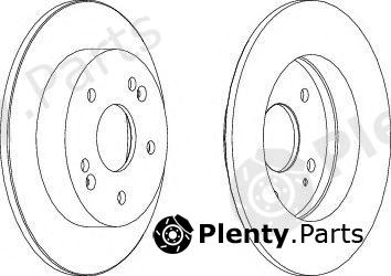  FERODO part DDF1483 Brake Disc