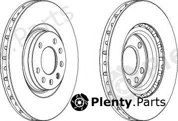  FERODO part DDF1512 Brake Disc