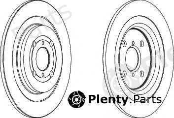  FERODO part DDF1588 Brake Disc