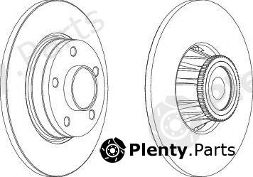  FERODO part DDF1623 Brake Disc