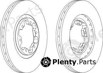  FERODO part DDF1626 Brake Disc