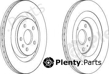  FERODO part DDF1667 Brake Disc