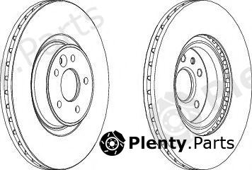  FERODO part DDF1680 Brake Disc