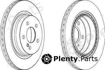  FERODO part DDF1700 Brake Disc
