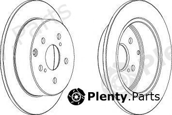  FERODO part DDF1704 Brake Disc