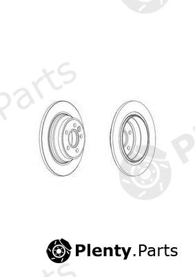  FERODO part DDF1719 Brake Disc