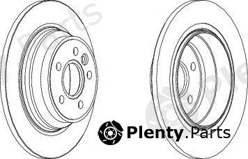  FERODO part DDF1719 Brake Disc