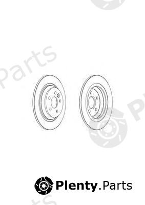  FERODO part DDF1720 Brake Disc
