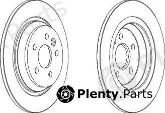  FERODO part DDF1720 Brake Disc