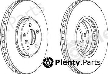  FERODO part DDF1746 Brake Disc