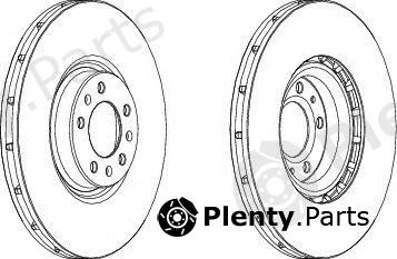  FERODO part DDF1747 Brake Disc