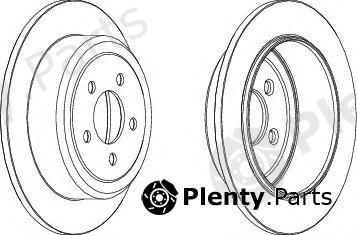  FERODO part DDF1760 Brake Disc
