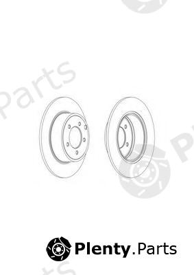  FERODO part DDF1763 Brake Disc