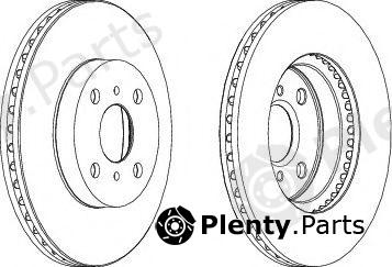  FERODO part DDF1779 Brake Disc
