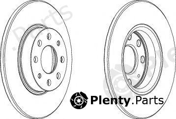  FERODO part DDF1784 Brake Disc
