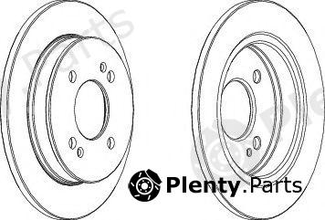  FERODO part DDF1793 Brake Disc