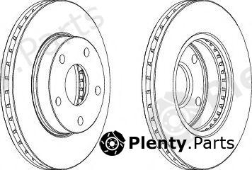  FERODO part DDF180 Brake Disc