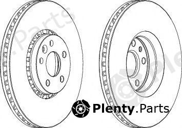  FERODO part DDF1801C Brake Disc