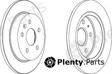  FERODO part DDF1804C Brake Disc